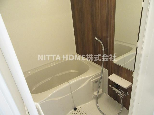 丹波市氷上町成松のアパートの浴室|追い炊き機能・浴室乾燥機も設置済み◎