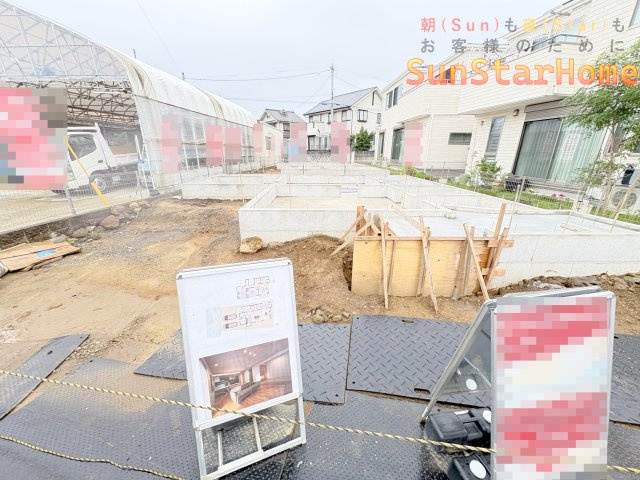 【サンスターホーム】羽村市羽加美3丁目　未来エコ住宅新築2号棟の外観