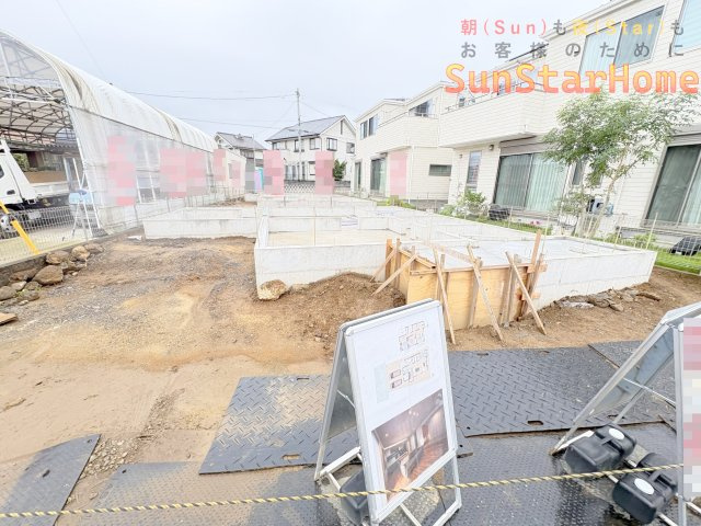 【サンスターホーム】羽村市羽加美3丁目　未来エコ住宅新築2号棟の外観