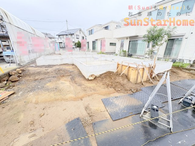 【サンスターホーム】羽村市羽加美3丁目　未来エコ住宅新築2号棟の外観