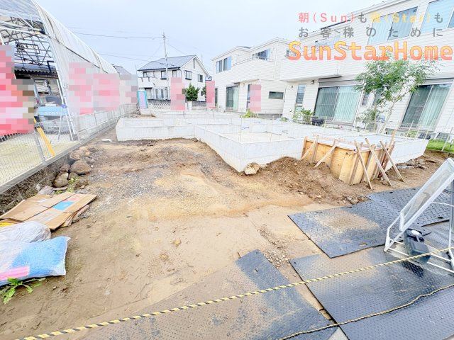 【サンスターホーム】羽村市羽加美3丁目　未来エコ住宅新築2号棟の外観