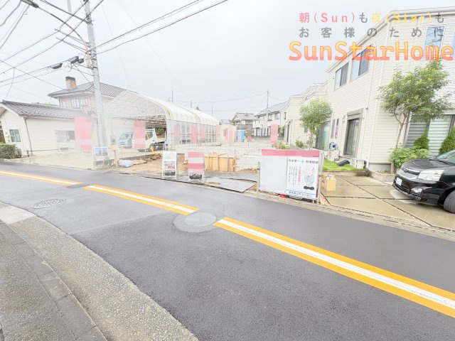 【サンスターホーム】羽村市羽加美3丁目　未来エコ住宅新築2号棟の外観