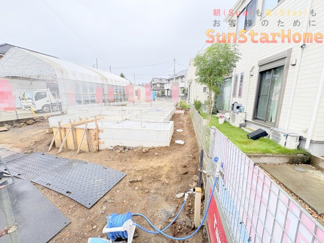 【サンスターホーム】羽村市羽加美3丁目　未来エコ住宅新築2号棟の外観