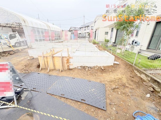 【サンスターホーム】羽村市羽加美3丁目　未来エコ住宅新築2号棟の外観