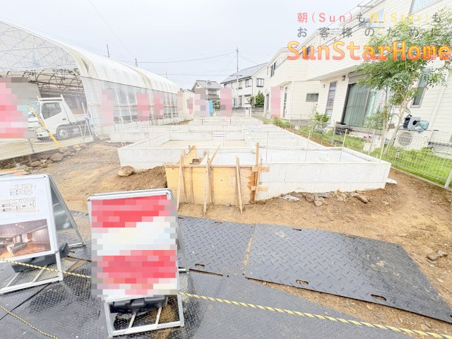 【サンスターホーム】羽村市羽加美3丁目　未来エコ住宅新築2号棟の外観
