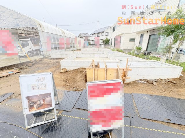 【サンスターホーム】羽村市羽加美3丁目　未来エコ住宅新築2号棟の外観