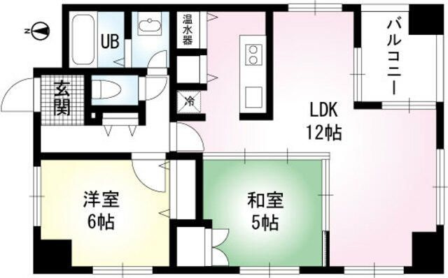PRISM COURT 平井の間取り