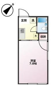 ルミリア三田の間取り