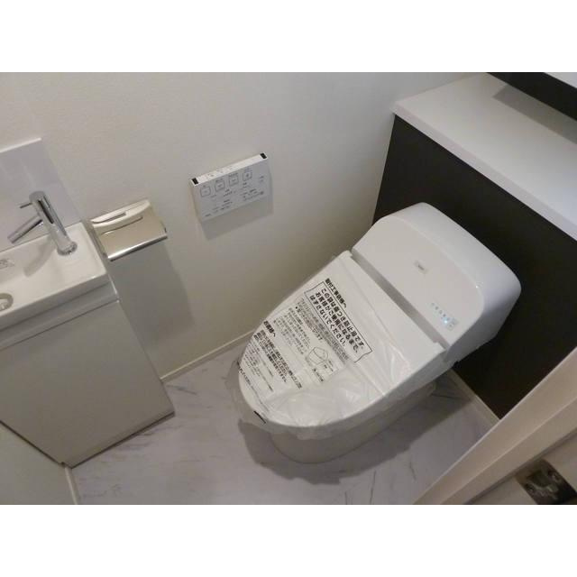 ＭＳＲ　ＥＢＩＳＵ　Ｇａｒｄｅｎ　ｓｉｄｅのトイレ|トイレです