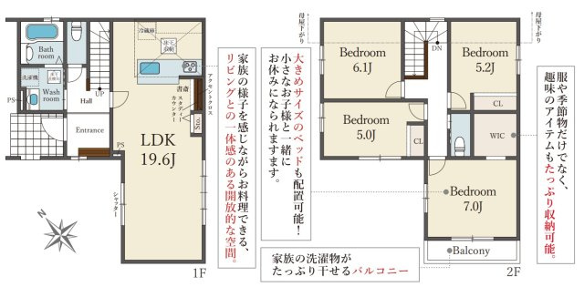 加古川市加古川町粟津の間取り