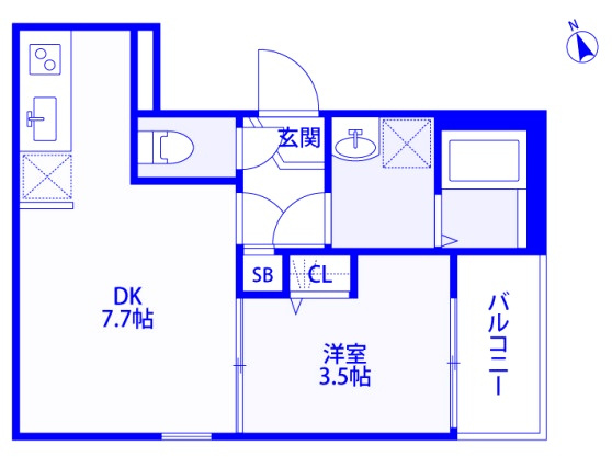 オリエンタルコート東大宮の間取り