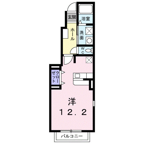 【間取り】 | ラゴーア・アネシス　Ⅱ