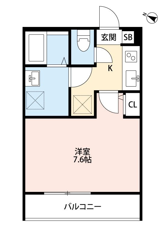 オリーブ北戸田(オリーブキタトダ)の間取り
