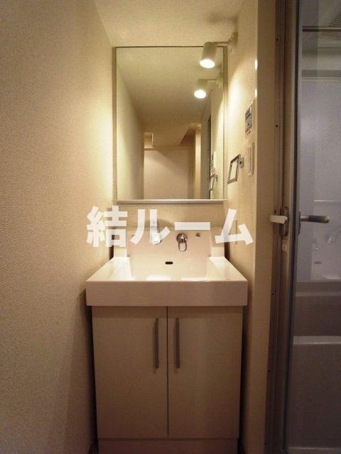 北区滝野川６丁目の賃貸マンションの洗面所