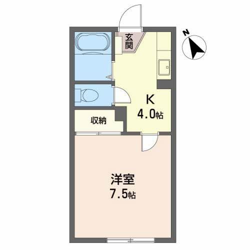 加賀野壱番街 Ｂの間取り