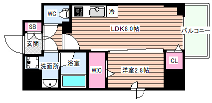 【間取り】 | シーズンフラッツ梅田ノース