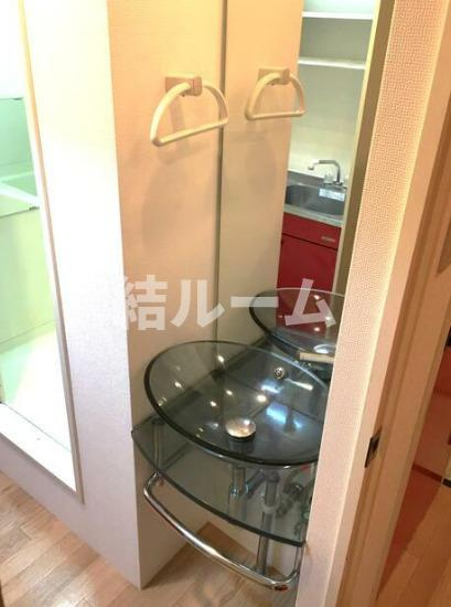 板橋区小豆沢４丁目の賃貸マンションの洗面所