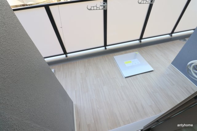 ドゥーエ天満橋　仲介手数料無料のバルコニー