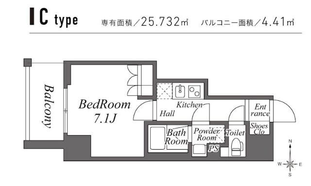 ＺＯＯＭ池袋Ｗｅｓｔの間取り
