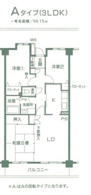 エクセレントコート三枝木の間取り