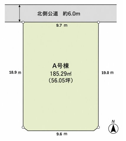 神戸市垂水区本多聞６丁目の土地図|約５６．０５坪★広々とした新築戸建が建築可能◎お気軽にお問い合わせください★保育園徒歩約１０分、幼稚園徒歩約１２分、小学校徒歩約５分、中学校徒歩約１５分◎子育てにおすすめの閑静な住宅地～