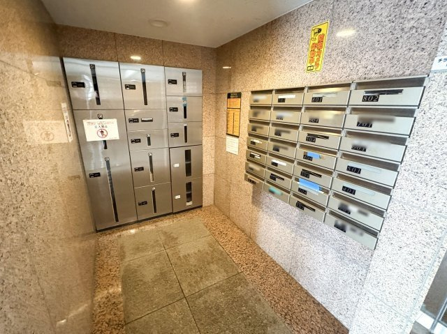 コルサム亀戸の設備|コルサム亀戸：便利な宅配ボックス付きマンションです！
