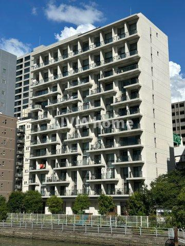 港区海岸２丁目の賃貸マンションの外観パース