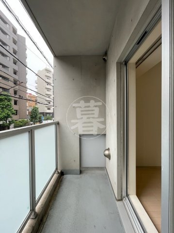 アフィーノ川崎のバルコニー