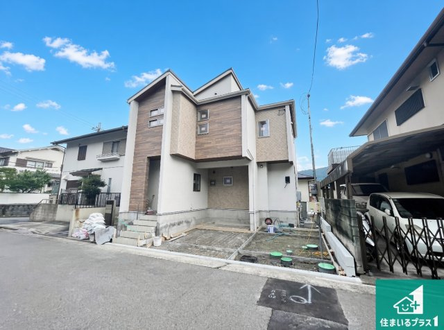 西宮市清瀬台　新築一戸建ての外観|現在の進捗状況です！順調に作業進行中、完成が待ち遠しいです！詳細の間取り等、お気軽にお問い合わせください！