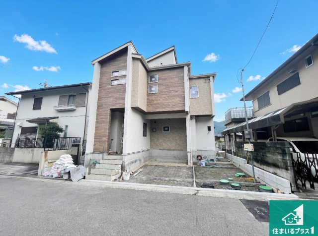西宮市清瀬台　新築一戸建ての外観|現在建築中！落ち着いた街並みで新生活を始めることが出来そう！周辺の物件も併せてご紹介させて頂きます！
