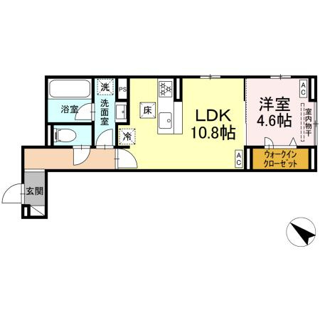 ディーソニアの間取り