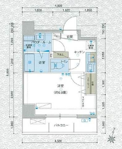 バージュアル浦和ウエストの間取り