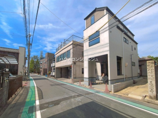 【前面道路含む現地写真】 | 名古屋市南区呼続４丁目14-8【仲介手数料無料】新築一戸建て　1号棟