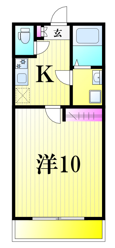 仮称）柏市東1丁目新築計画の間取り