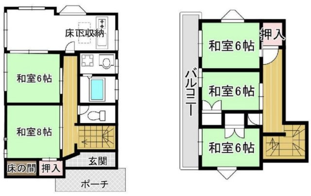 【間取り】 | 川越市むさし野　中古戸建