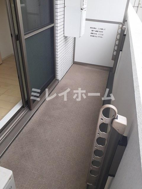 ストリーム品川イーストのバルコニー