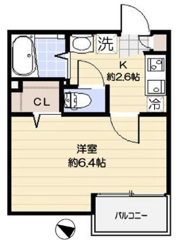 プリムス大宮の間取り