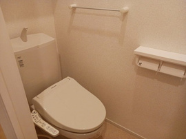 トイレもきれいです