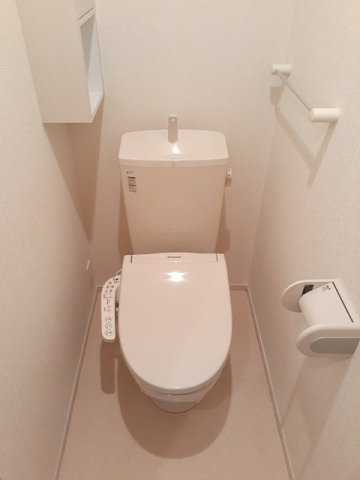 トイレもきれいです