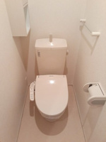 トイレもきれいです