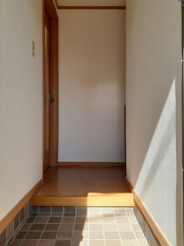 ゆったりとした玄関です