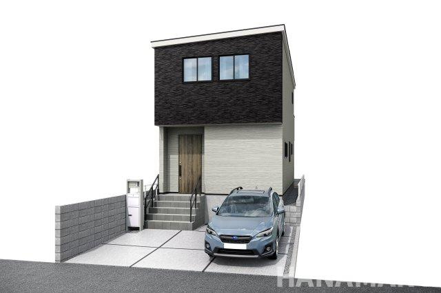 新築　千葉市若葉区みつわ台3丁目01期の外観パース|＊当日ご案内可＊ご希望の物件まとめてご案内！弊社が掲載していない物件でもOK♪お気軽にご相談ください ♪お電話でのお問合わせがスムーズ♪