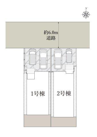 新築　千葉市若葉区みつわ台3丁目01期の区画図|＊当日ご案内可＊ご希望の物件まとめてご案内！弊社が掲載していない物件でもOK♪お気軽にご相談ください ♪お電話でのお問合わせがスムーズ♪