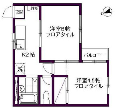 エルム２１の間取り