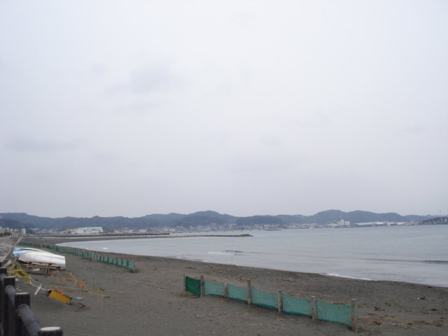 北条海水浴場まで970ｍ
