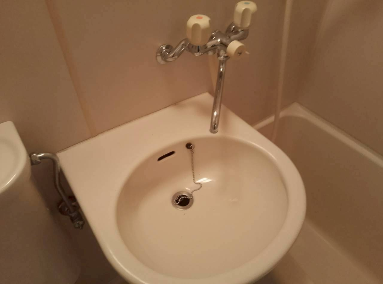 忙しい朝には欠かせない洗面所です