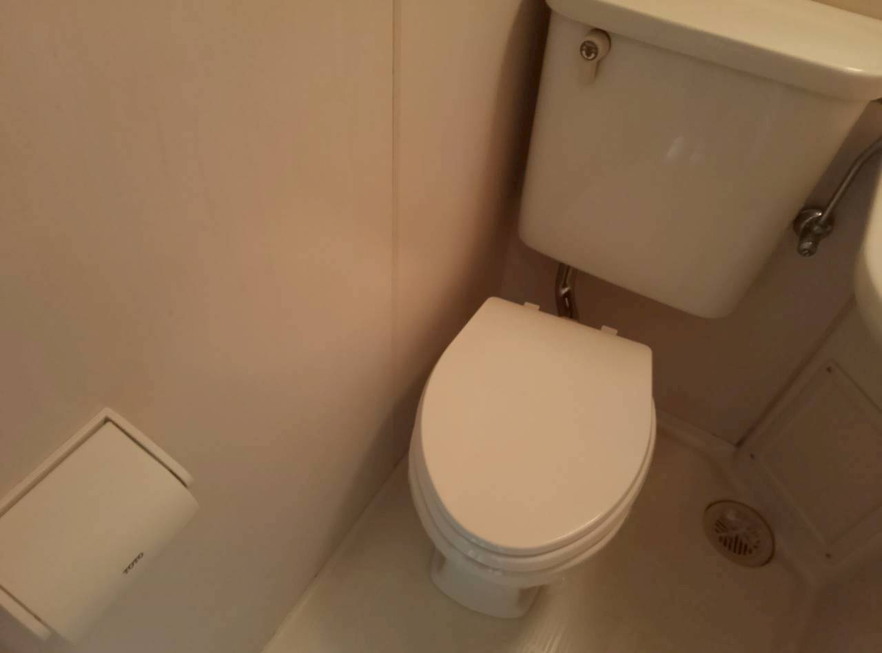 シンプルで使いやすいトイレです