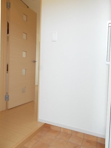 ゆったりとした玄関です