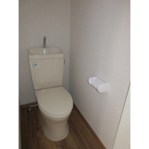 トイレもきれいです