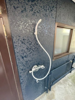 玄関前専用シャワー